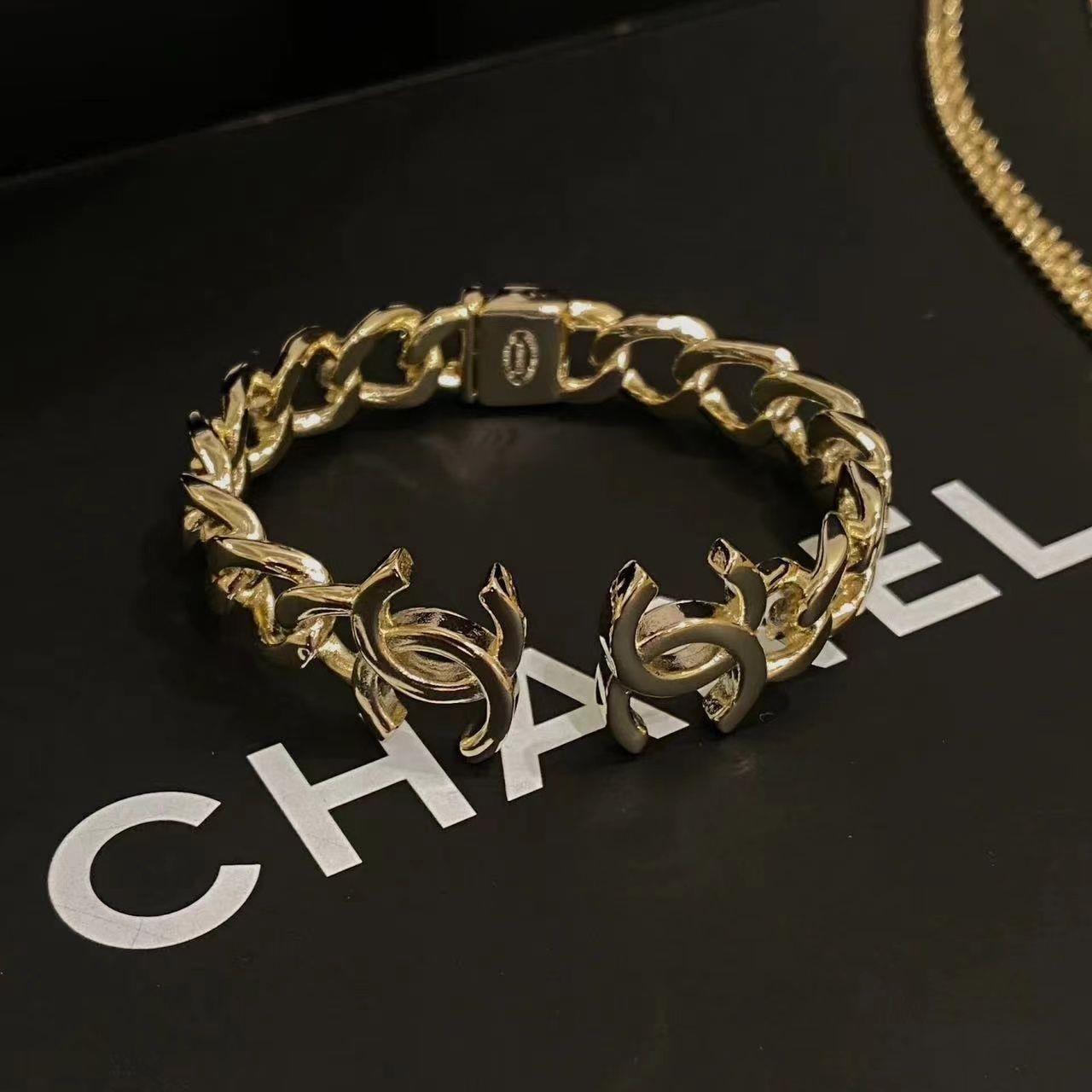 Chanel CC Logo Chain Bracelet [11 styles]
