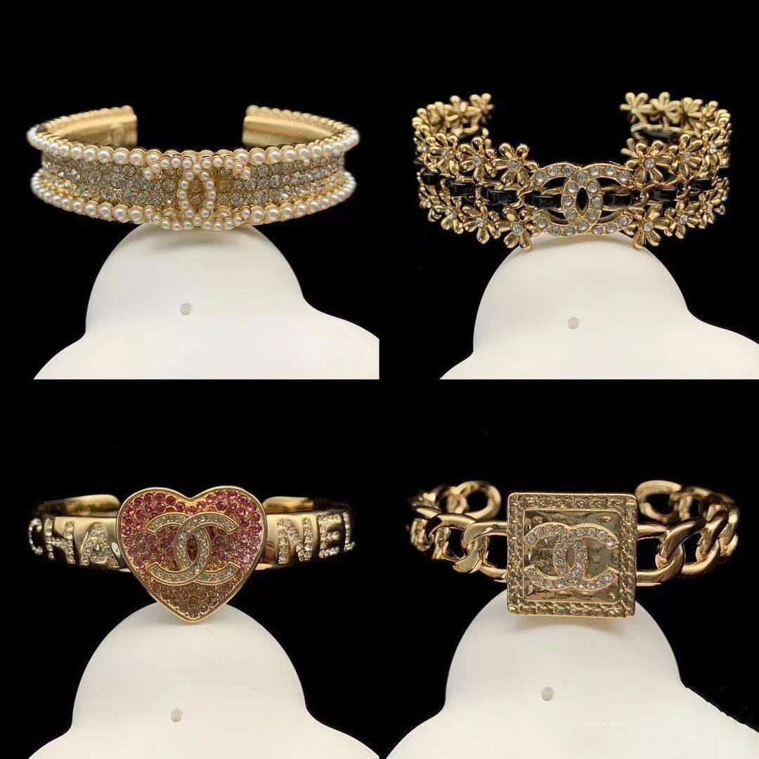 Chanel CC Logo Chain Bracelet [11 styles]