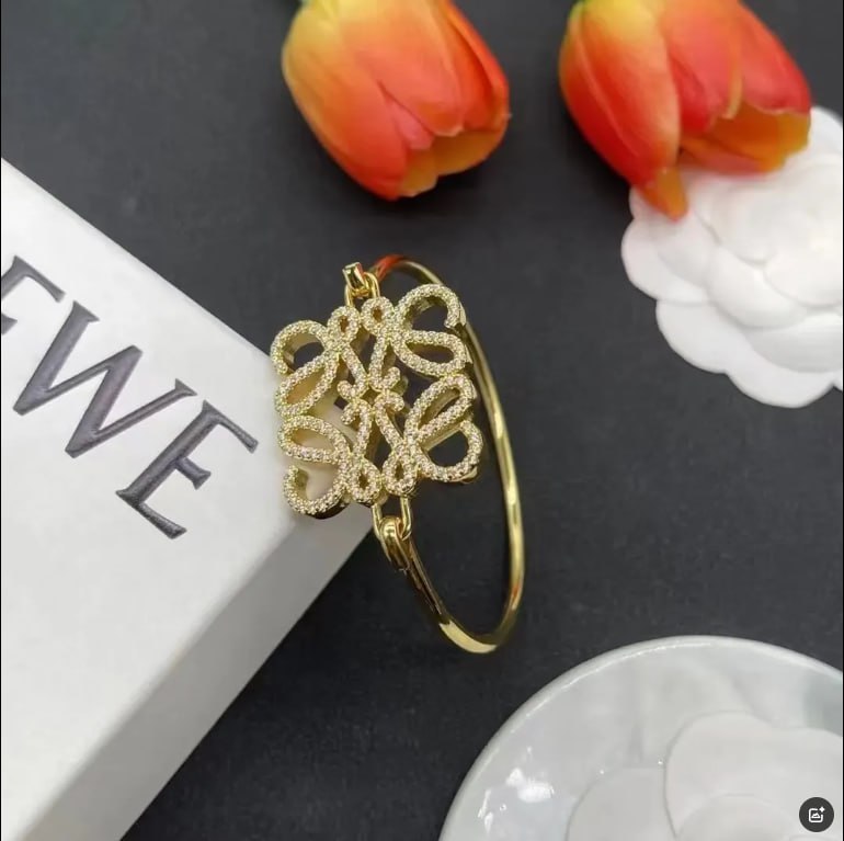 LOEWE Anagram Bangle Bracelet