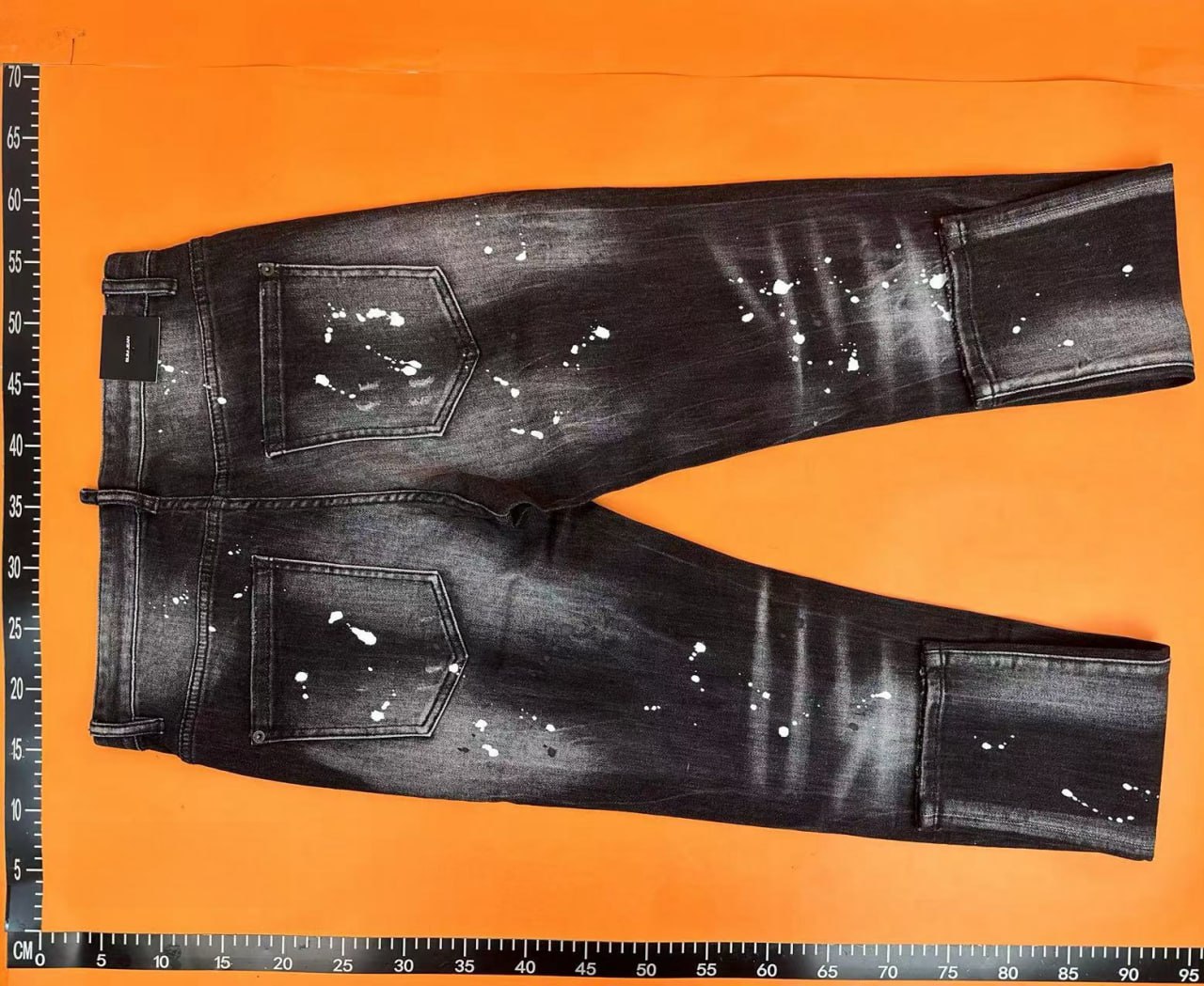 DSQUARED2 Paint Splatter Distressed Jeans