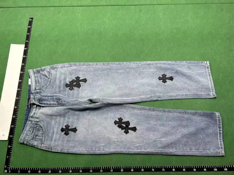 Chrome Hearts Cross Patch Jeans [19 styles]
