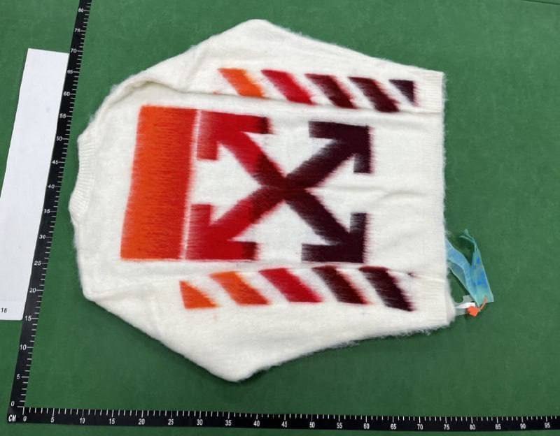 Off-White Arrow Gradient Knit Sweater [32 styles]