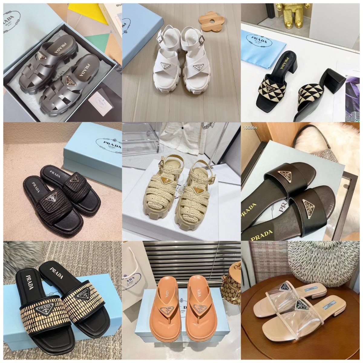 Prada Chunky Sandals [40 styles]