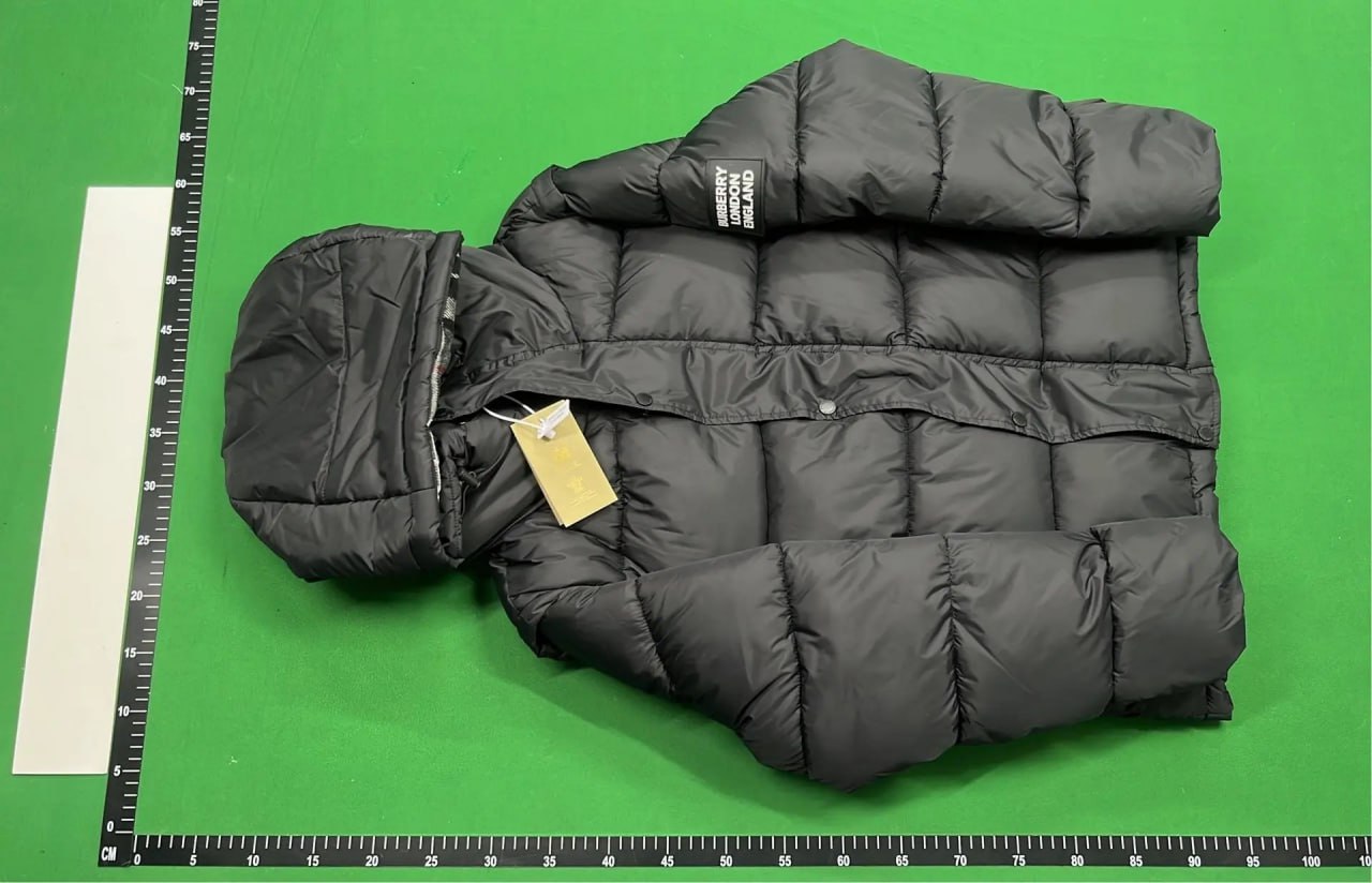 Burberry Check Hooded Puffer Jacket [4 styles]