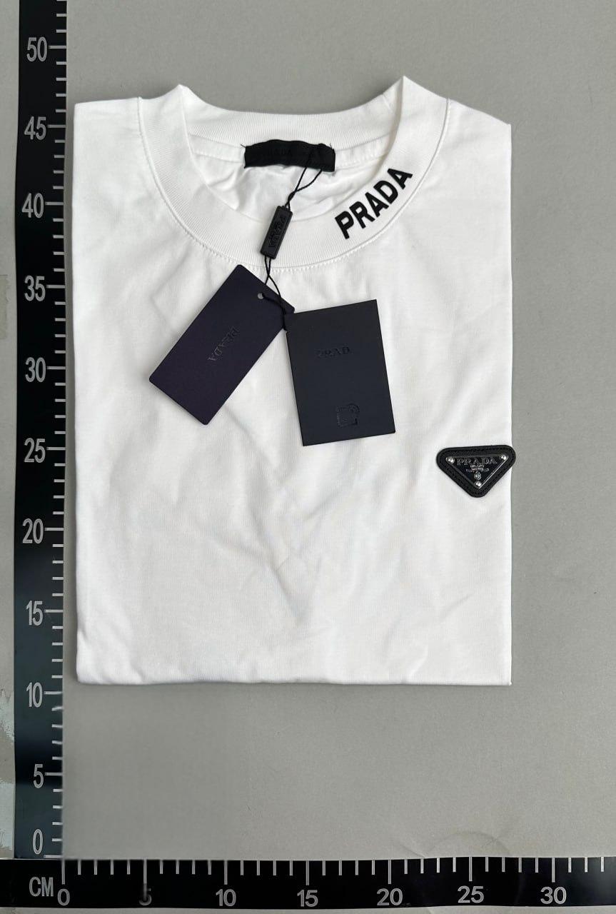 Prada Triangle Logo T-Shirt [3 styles]