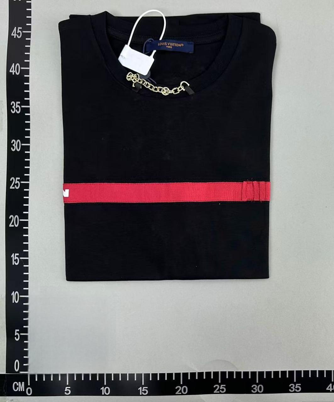 Louis Vuitton Chain Detail T-Shirt [2 styles]