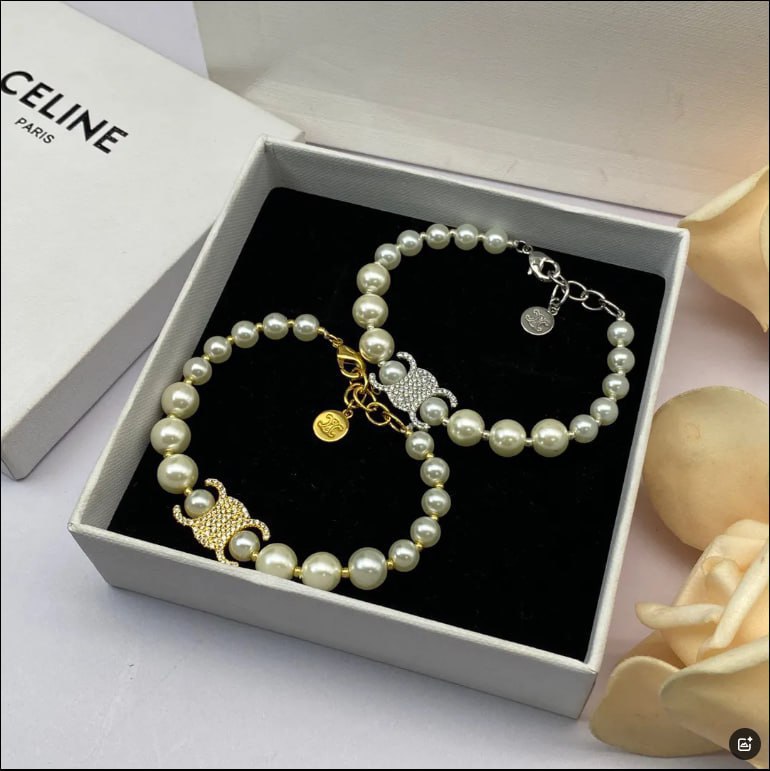 Celine Pearl Bracelet [2 styles]