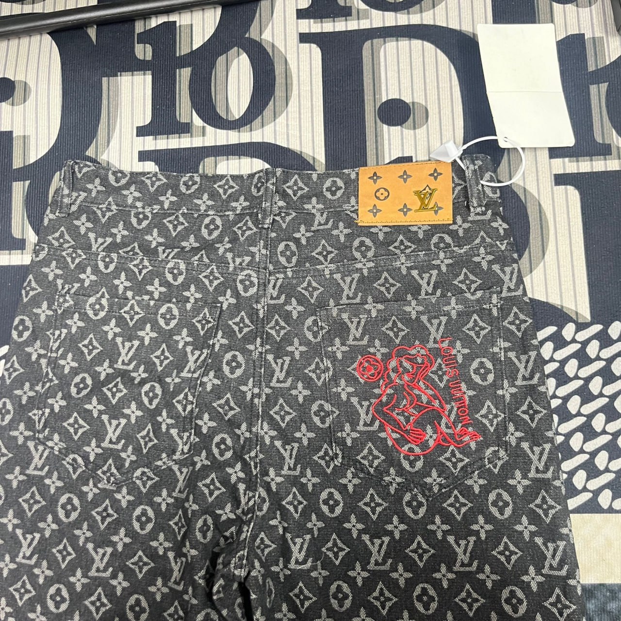 Louis Vuitton Monogram Denim Pants
