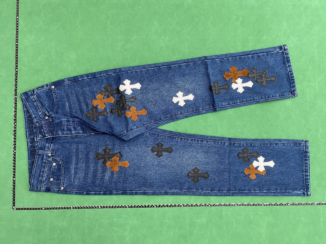 Chrome Hearts Cross Patch Jeans [19 styles]