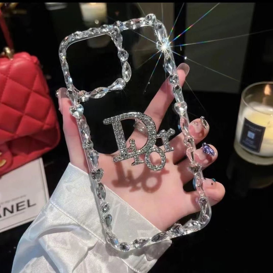 Dior Crystal-Embellished iPhone Case