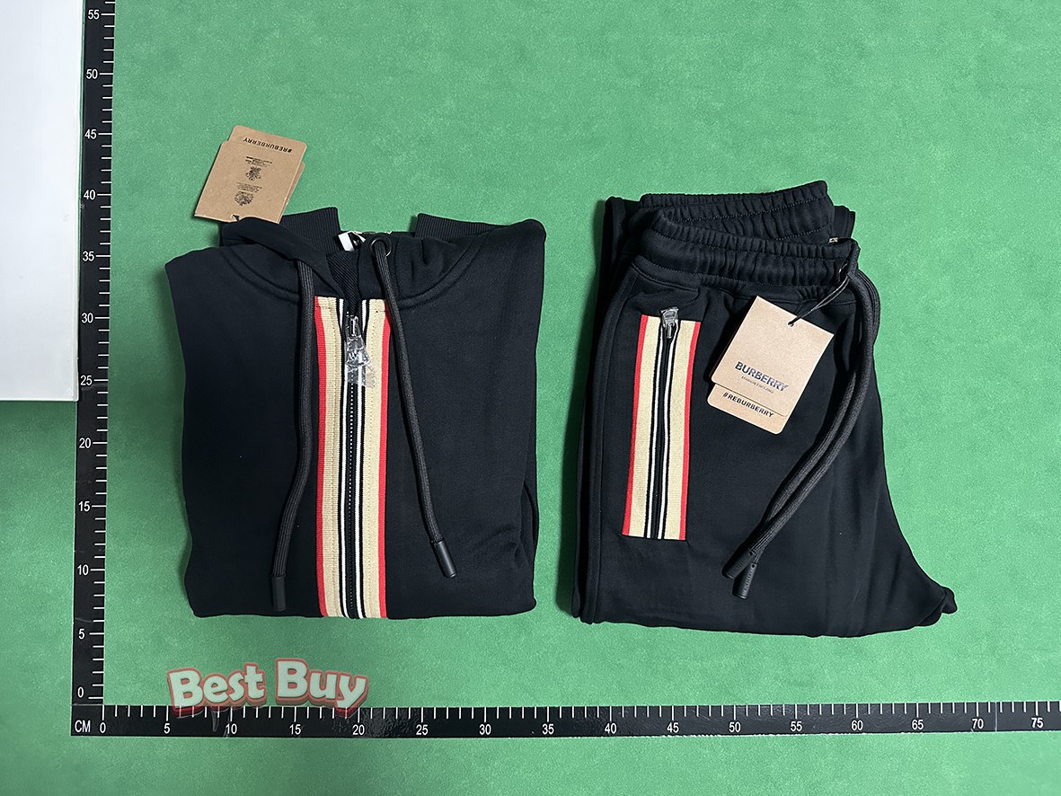 Burberry Stripe Zip Hoodie & Joggers Set [6 styles]
