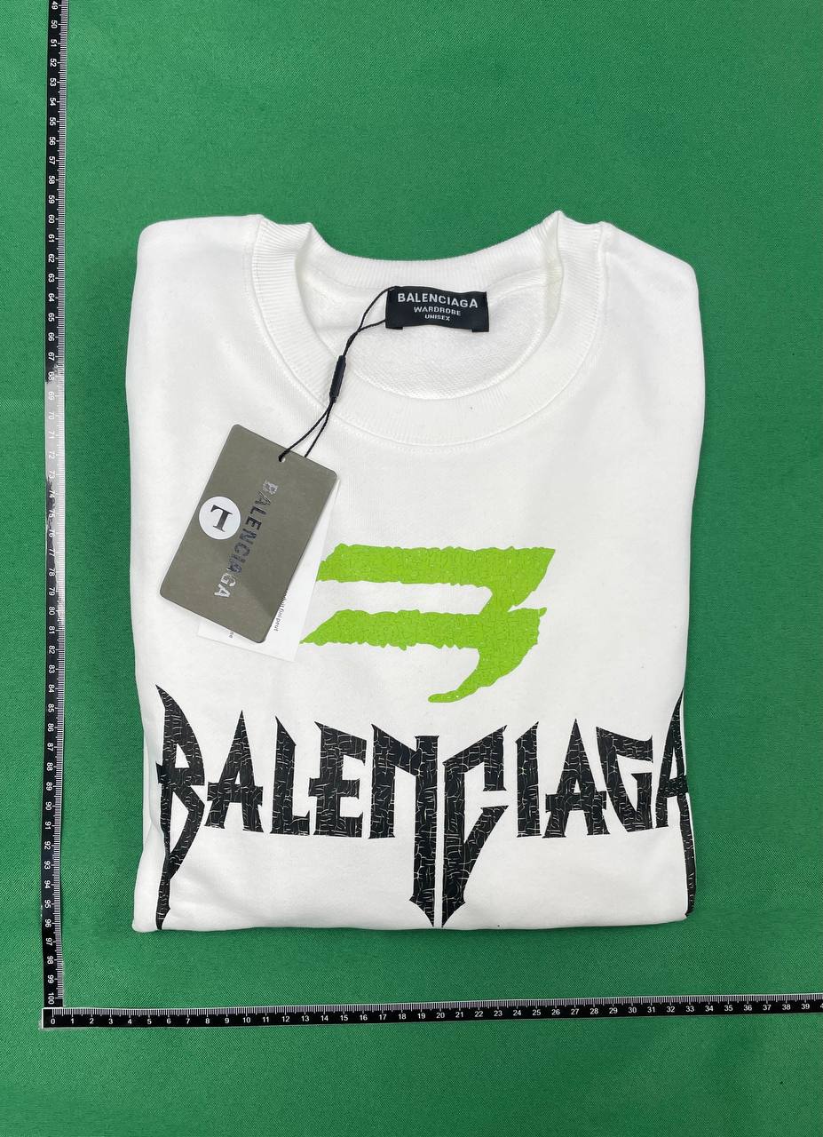 Balenciaga Distressed Logo Sweatshirt [2 styles]