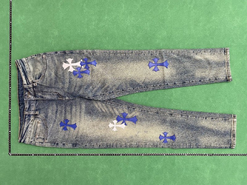 Chrome Hearts Cross Denim Pants/Shorts [25 styles]