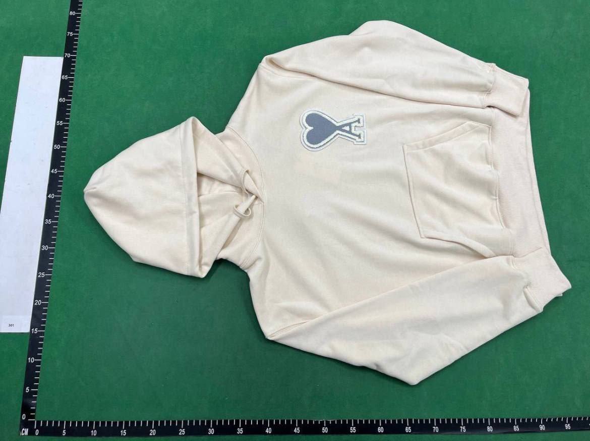 Ami Paris Heart Logo Hoodies & Sweatshirts [1 style]