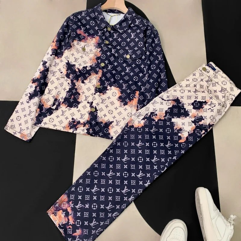 Louis Vuitton Denim Jacket/Pants Set [27 styles]