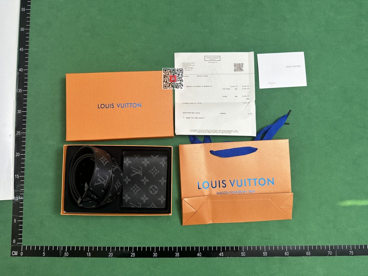 Hermès H Buckle / Louis Vuitton Monogram / Gucci GG Supreme / Coach Signature / Louis Vuitton Damier Canvas Belt & Wallet Sets [21 styles]
