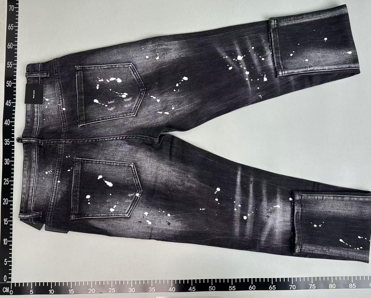 DSQUARED2 Paint Splatter Distressed Jeans