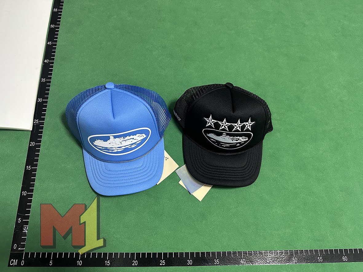 Green Trucker Hat with Star and Boat Embroidery [9 styles]