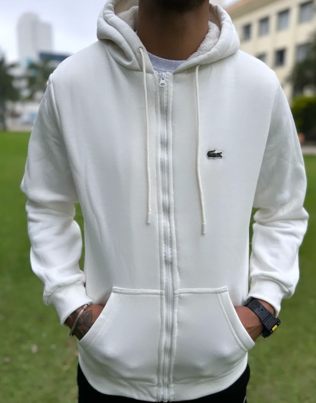 Lacoste Hooded Zip-Up Sweatshirt [15 styles]