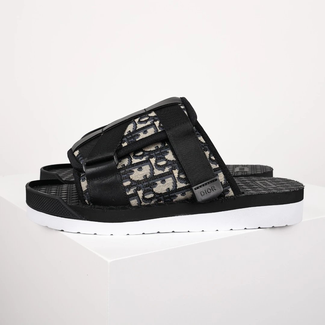 Dior Oblique Slide Sandals [3 styles]