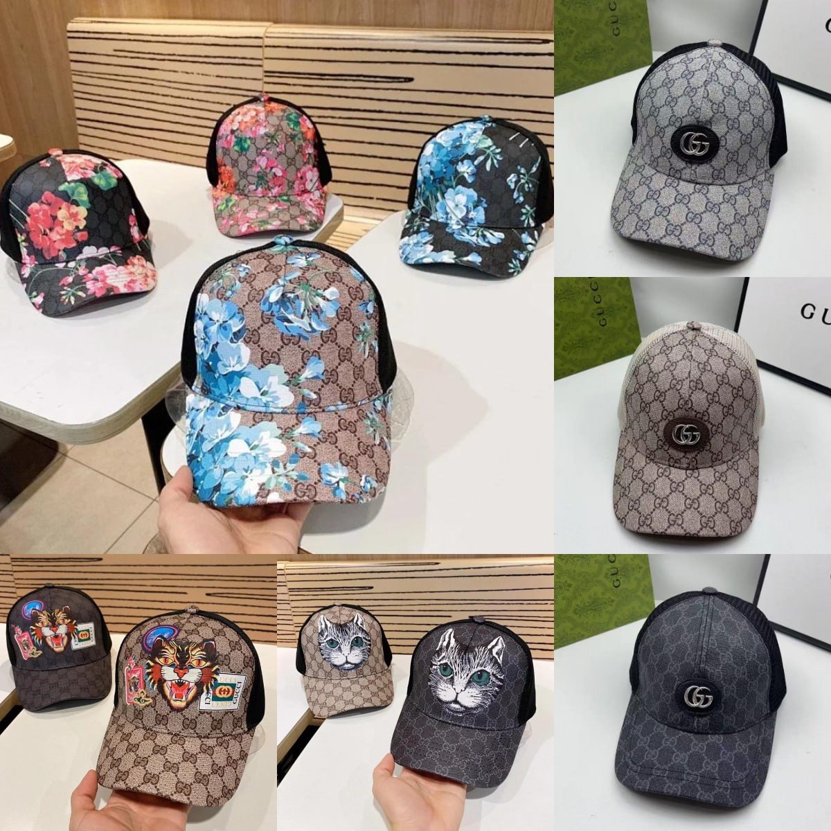 Gucci GG Supreme Baseball Caps [27 styles]